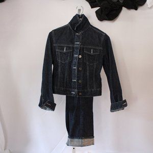 Denim Blue Jean Suit